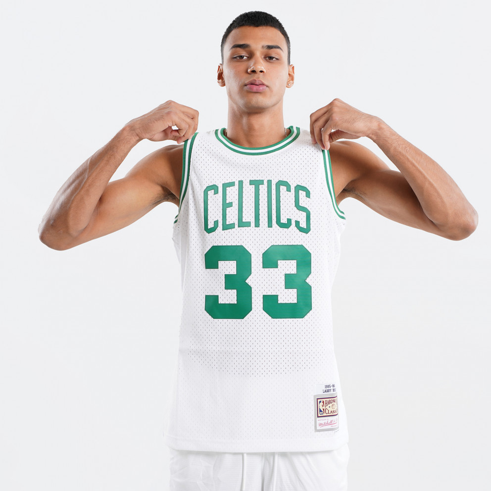 New Men's Boston Celtics Larry Bird Retro Basketball jersey Green S-M-L-XL 