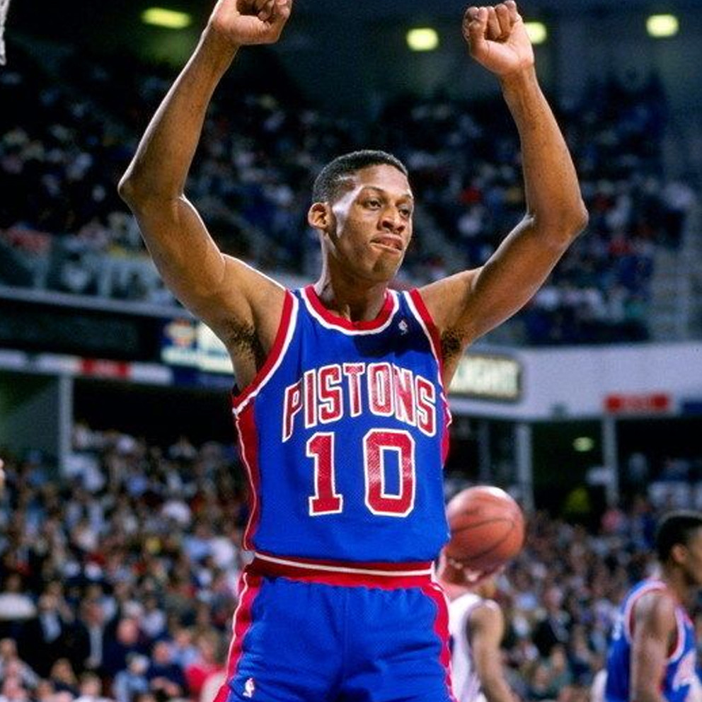Mitchell & Ness NBA Dennis Rodman Detroit Pistons 1988-89 Swingman