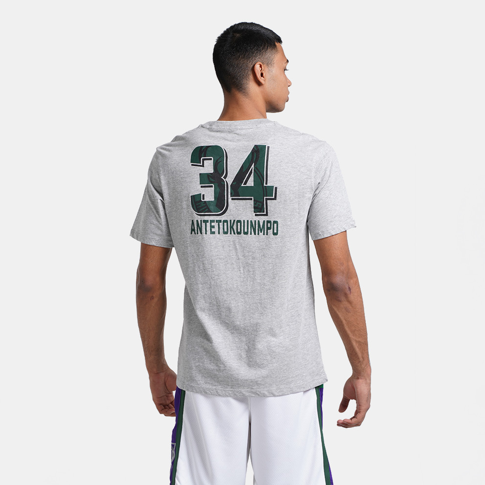 NBA By The Numbers Antetokounmpo Giannis Milwaukee Bucks Men's T-Shirt