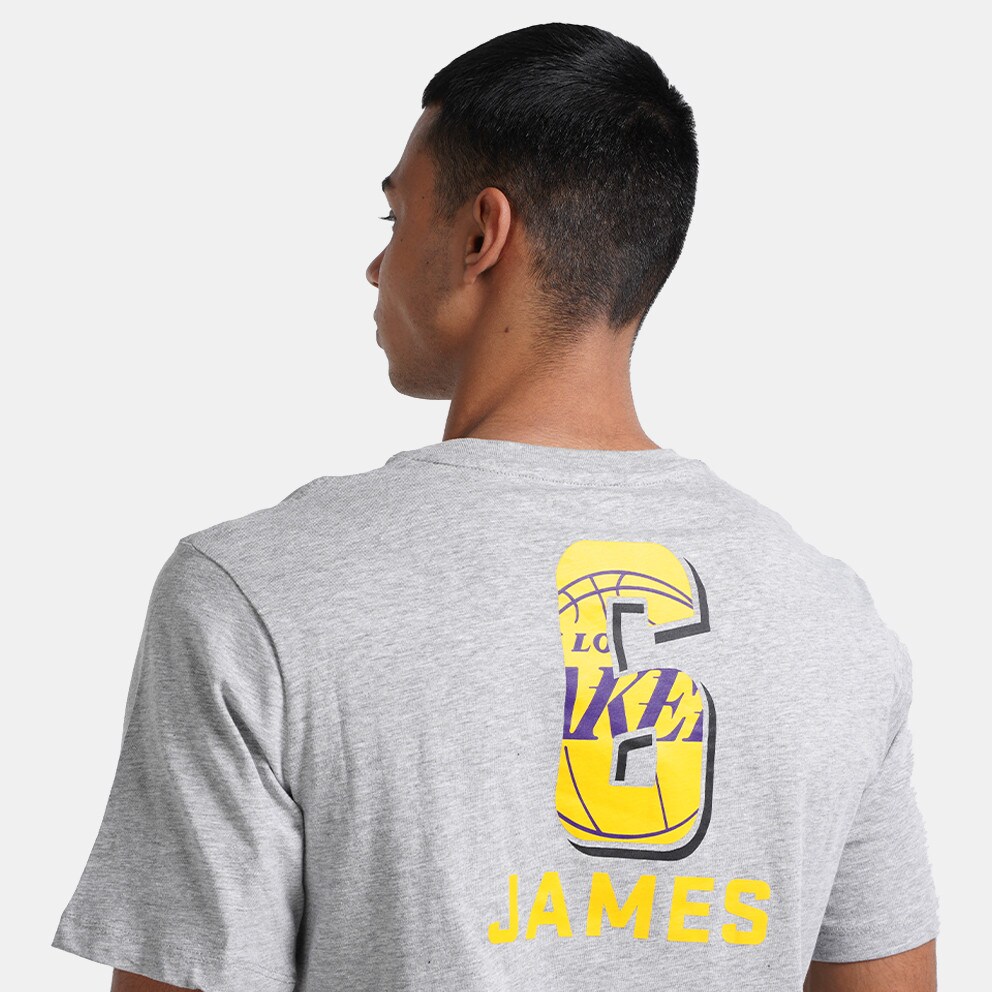 NBA  By The Numbers LeBron James Los Angeles Lakers Men's T-Shirt