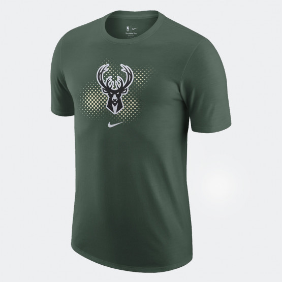 Nike NBA Milwaukee Bucks Logo Ανδρικό T-Shirt