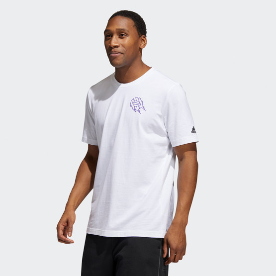 adidasadidas Harden Logo Tee T-Shirt Uomo Marca 