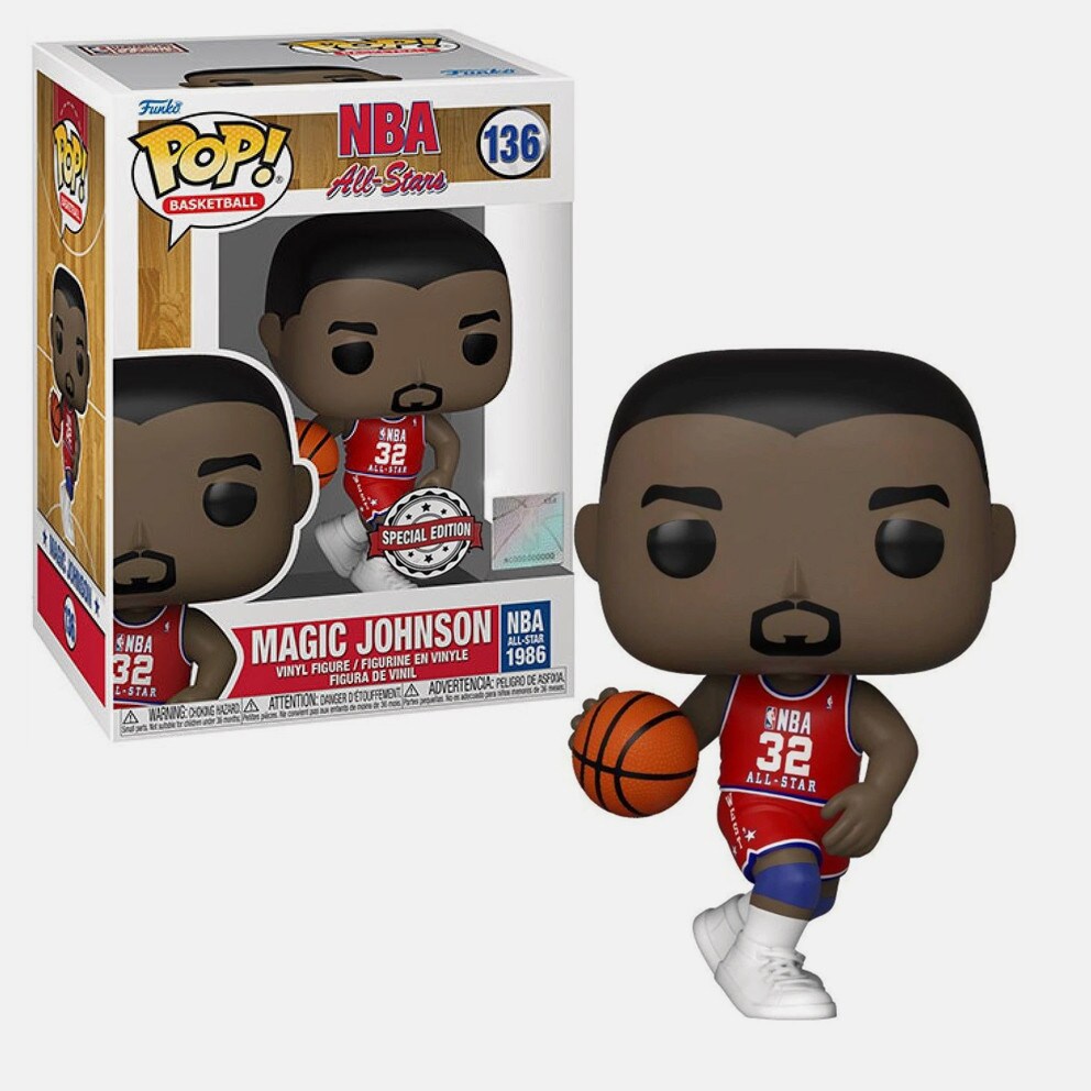 Funko Pop! NBA All-Stars Basketball: Magic Johnson Lakers 136 Φιγούρα