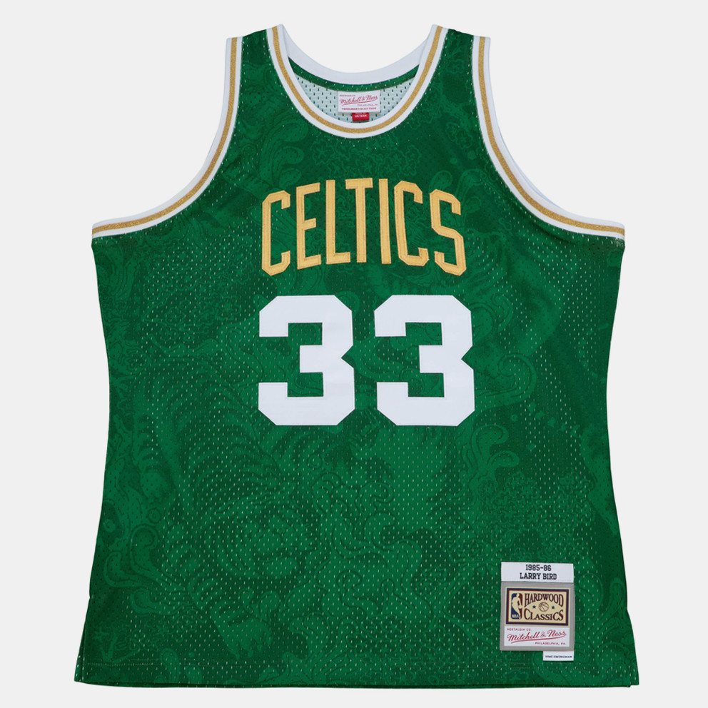 Mitchell & Ness Asian Heritage Larry Bird Boston Celtics 1985-86 Swingman Men's Jersey