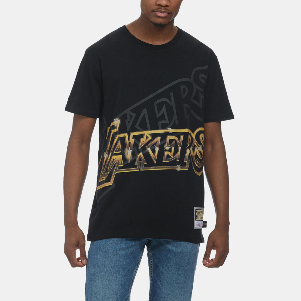 Mitchell & Ness Big Face Los Angeles Lakres Men's T-Shirt