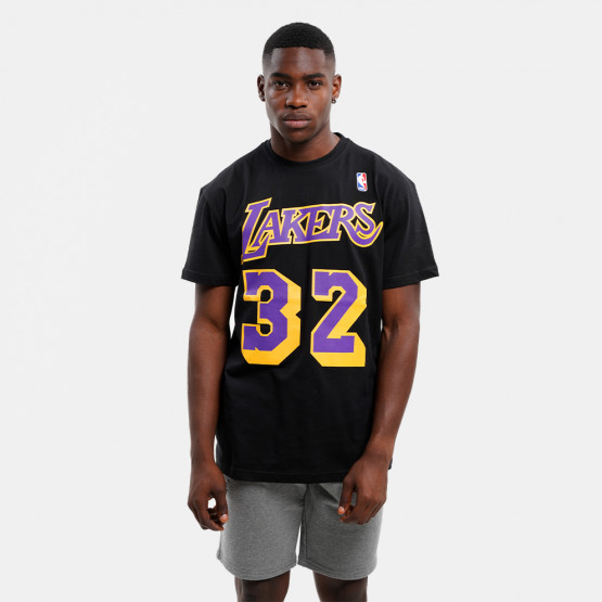 Mitchell & Ness Name & Number Magic Johnson Los Anngeles Lakers Ανδρικό T-Shirt