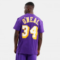 Mitchell & Ness Name & Number Shaquille O'Neal Los Angeles Lakers Ανδρικό T-Shirt