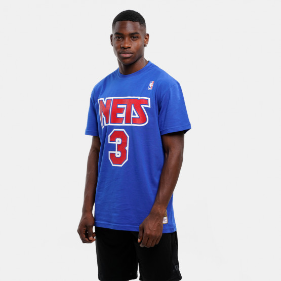 Mitchell & Ness Name & Number Dražen Petrović New Jersey Nets Men's T-Shirt