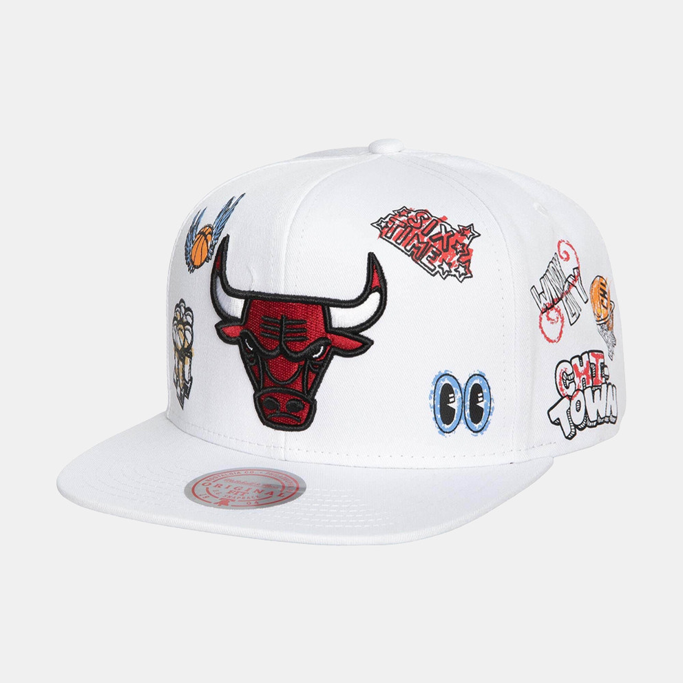 Mitchell & Ness NBA Hand Drawn Chicago Bulls Men's Snapback Cap