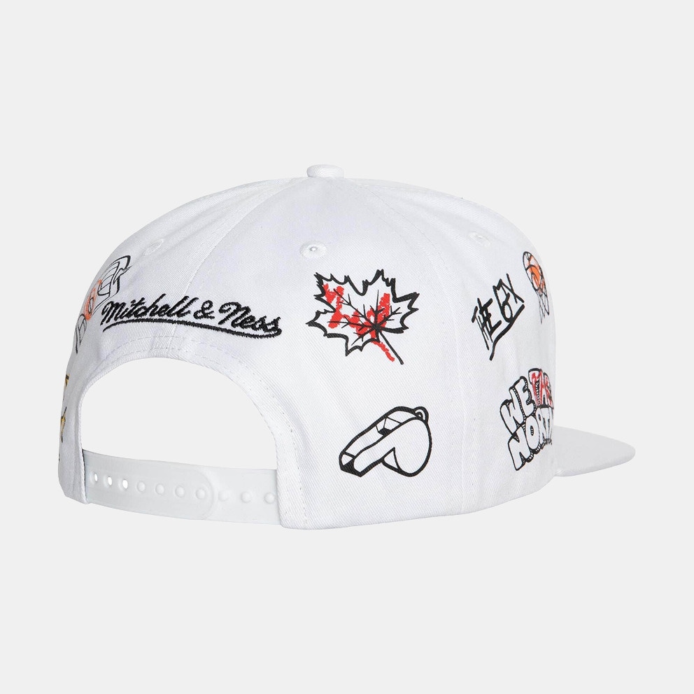 Mitchell & Ness NBA Hand Drawn Toronto Raptors Men's Snapback Cap