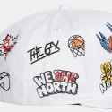 Mitchell & Ness NBA Hand Drawn Toronto Raptors Ανδρικό Snapback Καπέλο