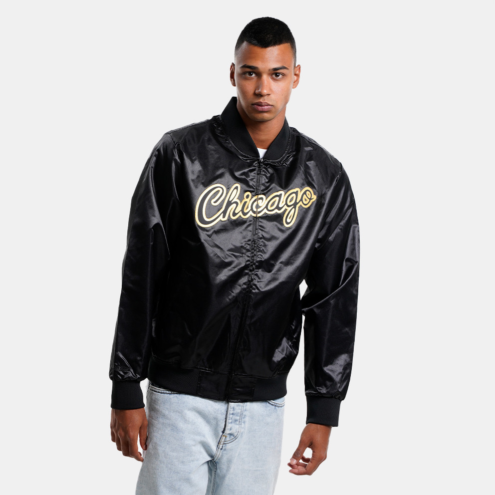 Mitchell & Ness Big Face 4.0 Satin Chicago Bulls Ανδρική Ζακέτα