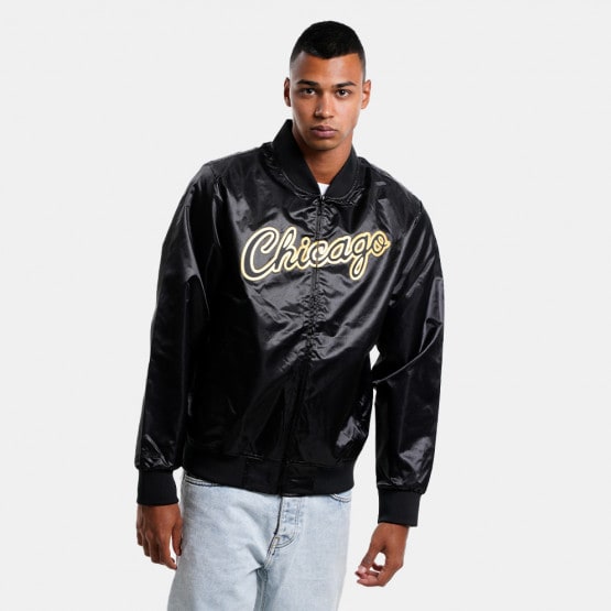 Mitchell & Ness Big Face 4.0 Satin Chicago Bulls Ανδρική Ζακέτα