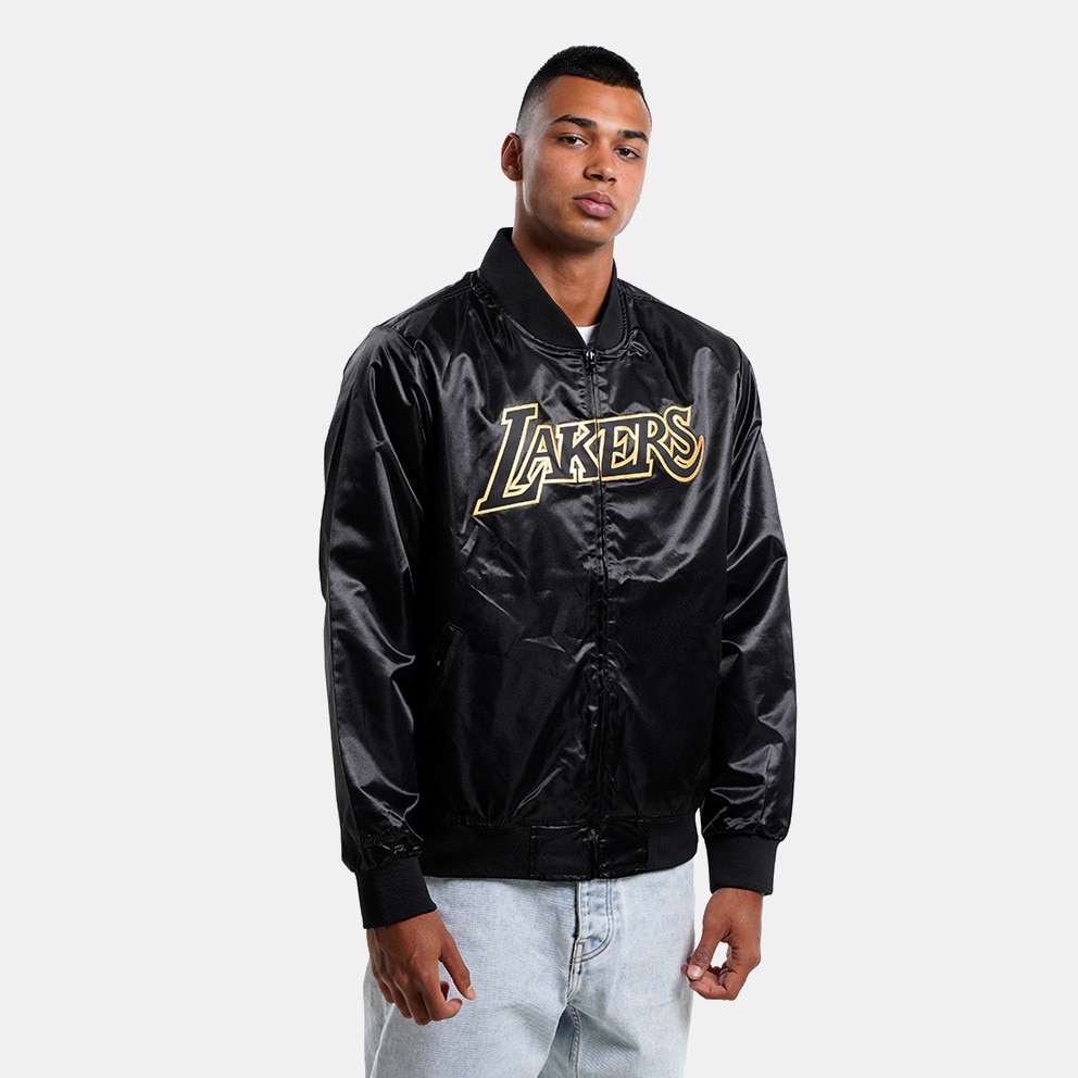 Mitchell & Ness Big Face 4.0 Satin Los Angeles Lakers Men's Jacket