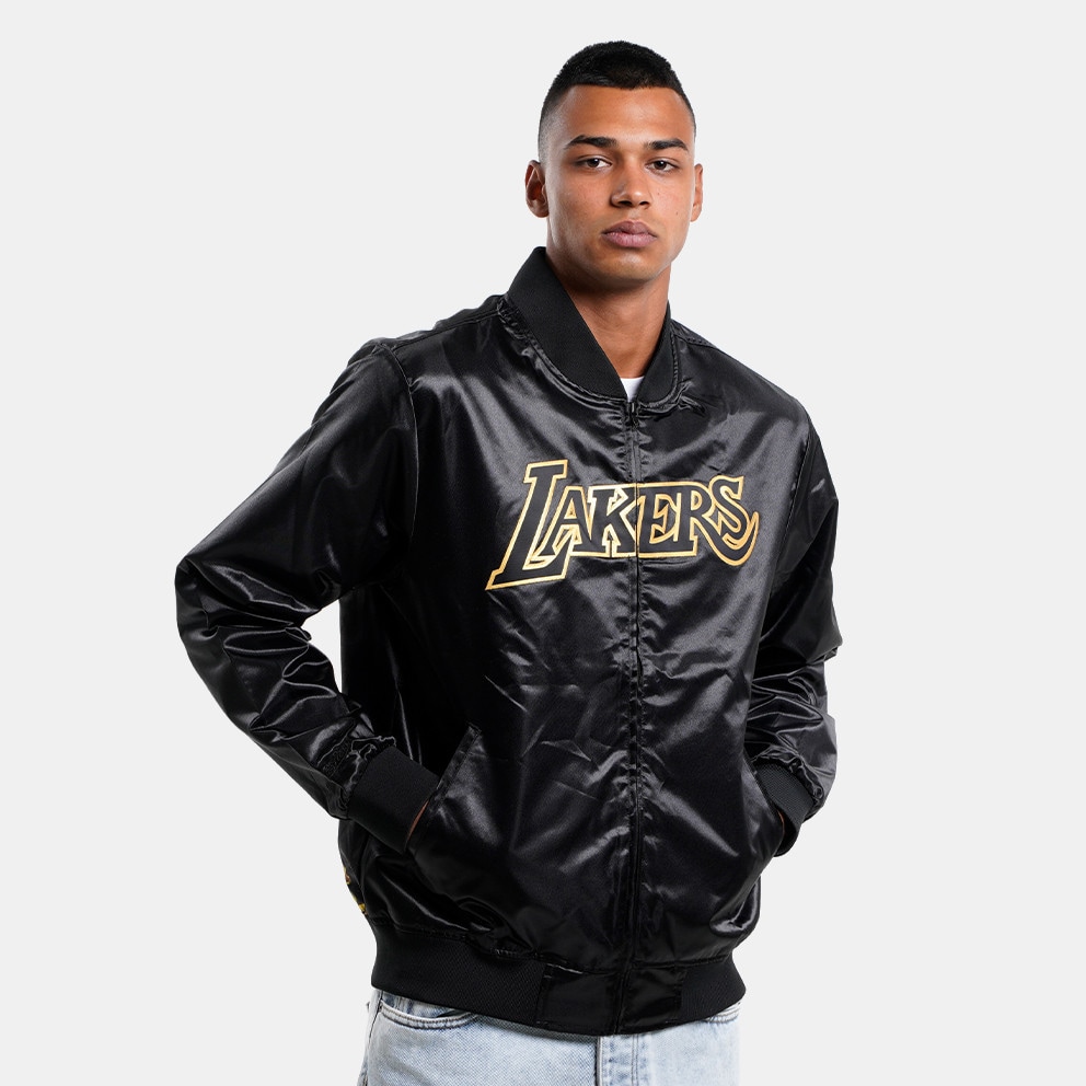 Mitchell & Ness Big Face 4.0 Satin Los Angeles Lakers Men's Jacket