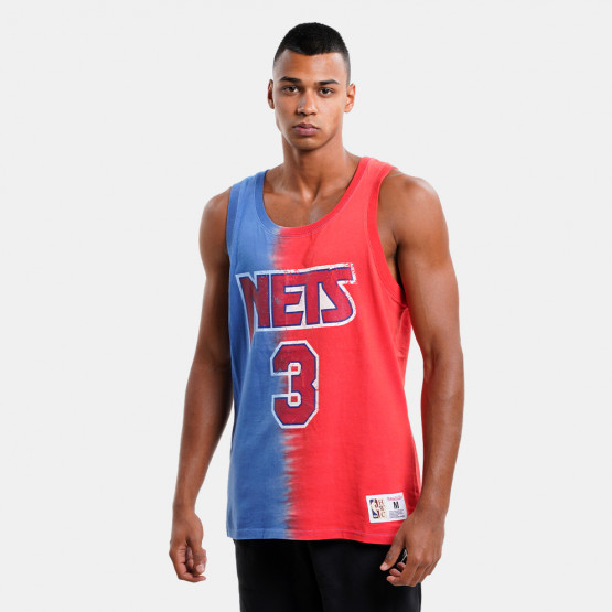 Mitchell & Ness Drazen Petrovic New Jersey Nets Tie-Dye Ανδρική Αμάνική Μπλούζα