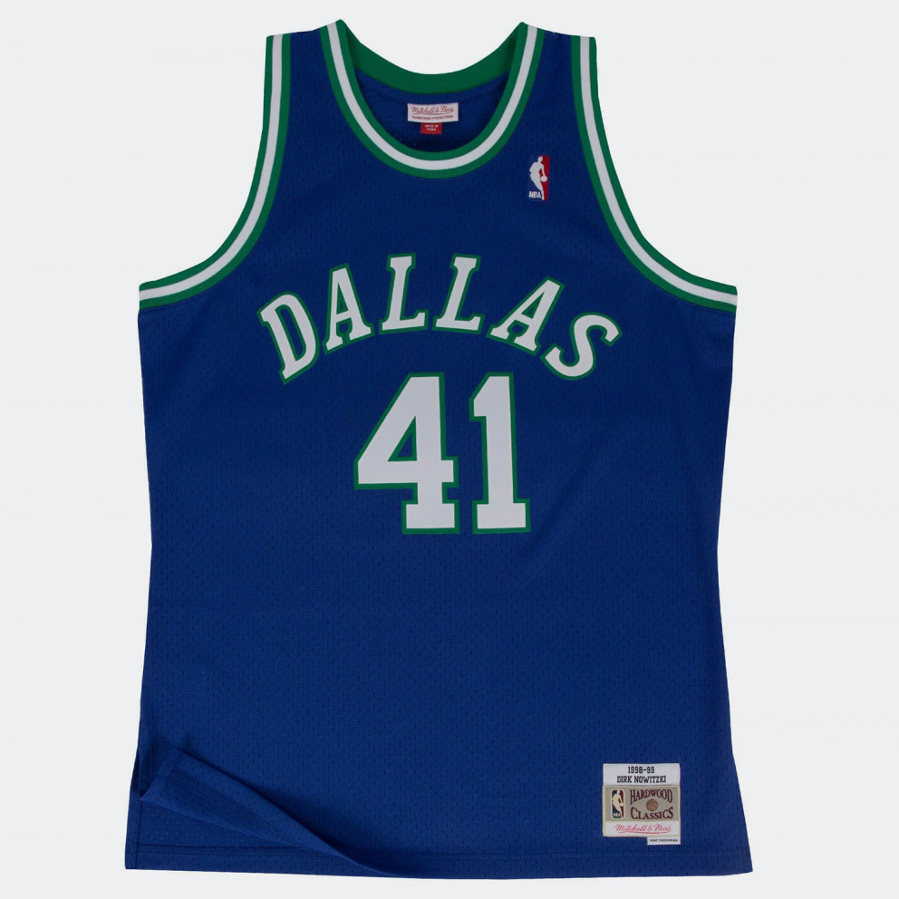 Swingman Jersey Dallas Mavericks 1998-99 Dirk Nowitzki Men's Sleevless Shirt