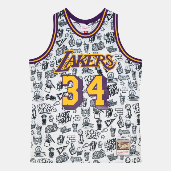 Mitchell & Ness Shaquille O'Neal Los Angeles Lakers Swingman Men's Jersey