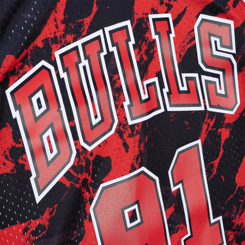 Mitchell & Ness Team Marble Dennis Rodman Chicago Bulls  Swingman Men's Jersey