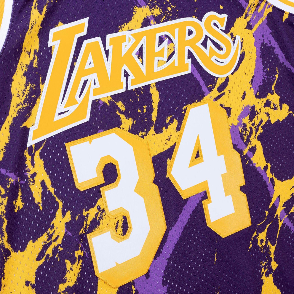 Mitchell & Ness Team Marble Shaquille O'Neal Los Angeles Lakers Swingman Men's Jersey