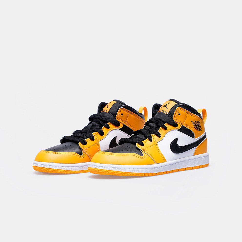 Jordan 1 Mid Kids' Basketball Shoes