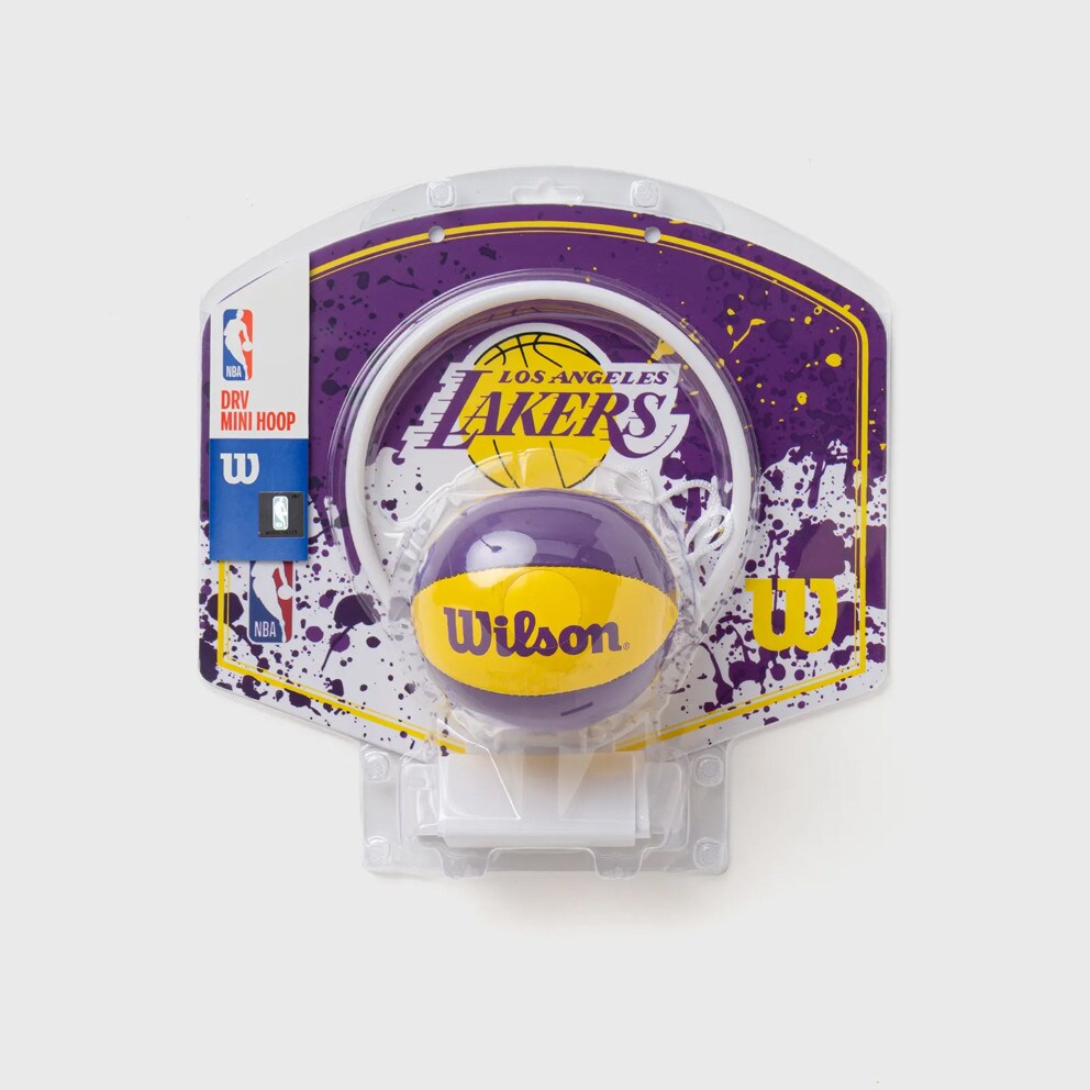 Wilson NBA Los Angeles Lakers Mini Hoop