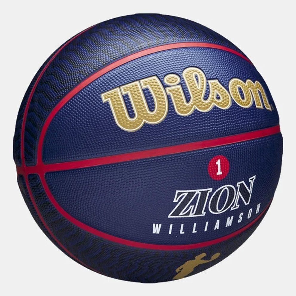 Wilson Nba Player Icon Outdoor Bskt Zion Nav 7