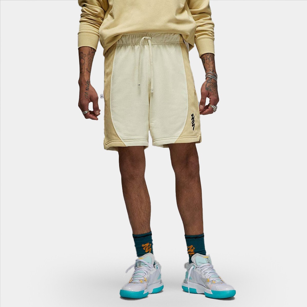 Jordan Zion Fleece Men's Shorts Gold DR2113-783