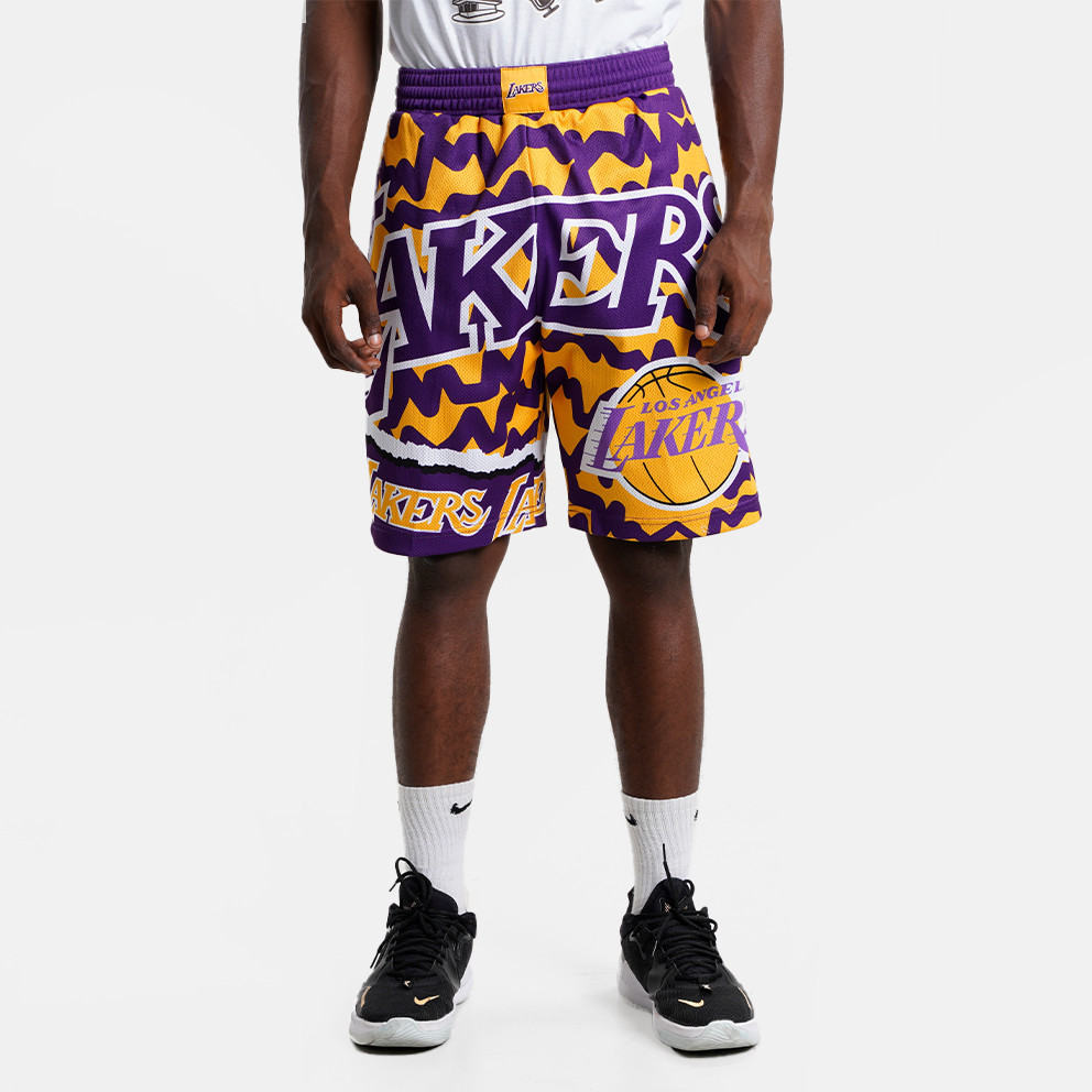 Mitchell & Ness Jumbotron 2.0 Sublimated Los Angeles Lakers Men's Shorts