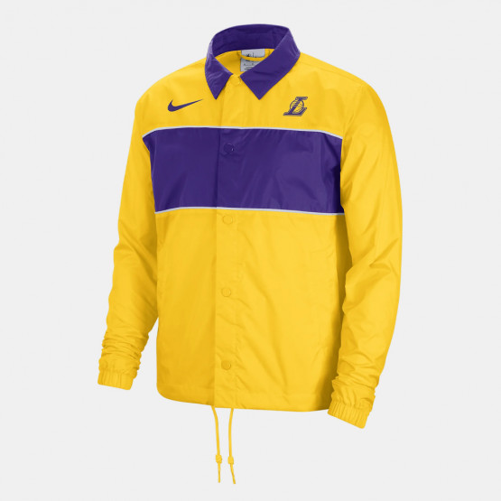 Nike NBA Los Angeles Lakers Courtside Full-Snap Lightweight Men's Jacket