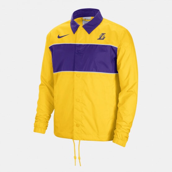 Nike NBA Los Angeles Lakers Courtside Full-Snap Lightweight Ανδρικό Μπουφάν