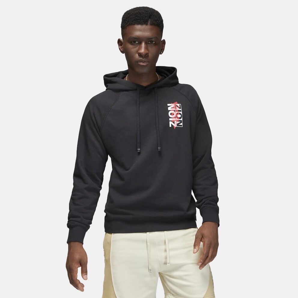 Jordan x Zion Fleece Ανδρική Μπλούζα με Κουκούλα