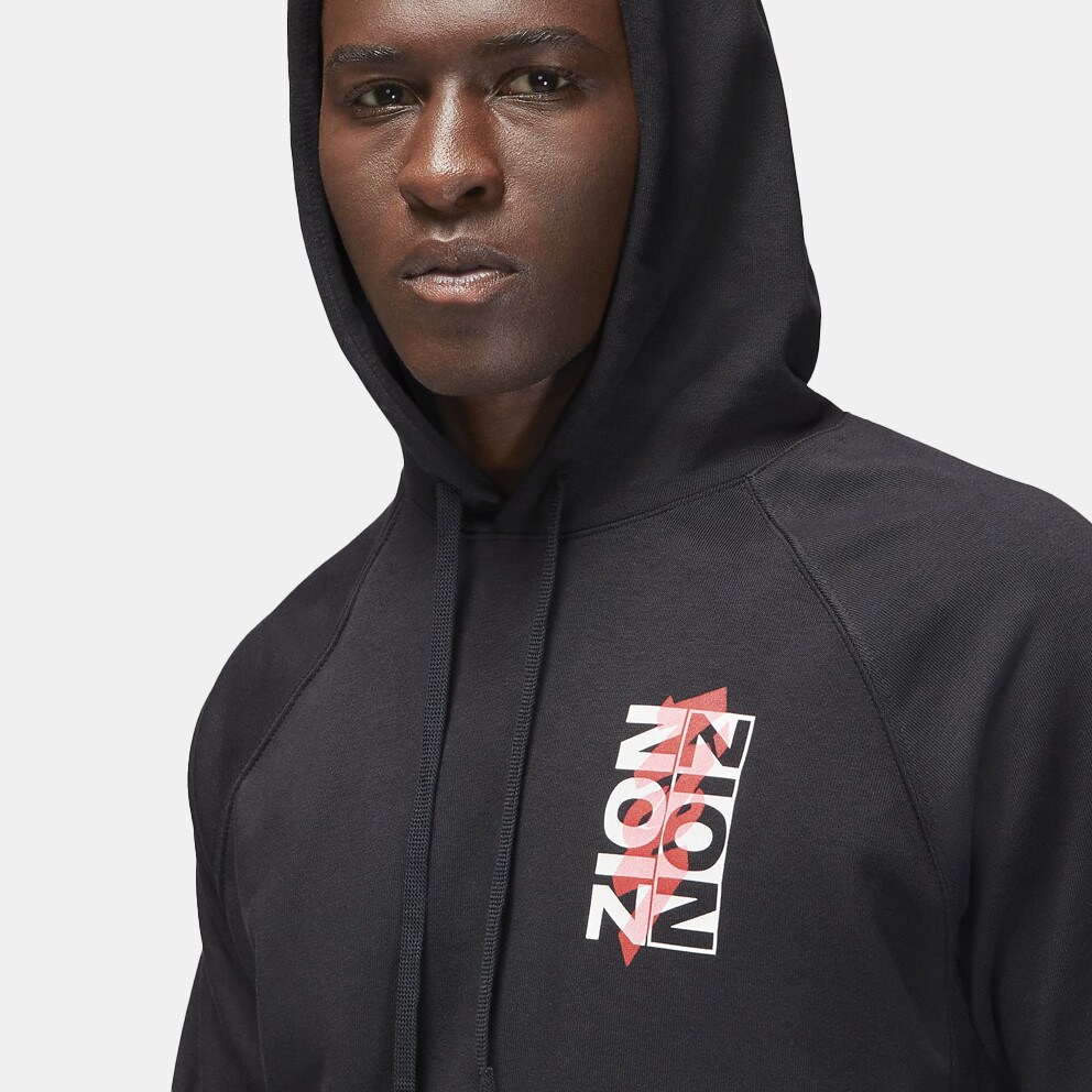 Jordan x Zion Fleece Ανδρική Μπλούζα με Κουκούλα