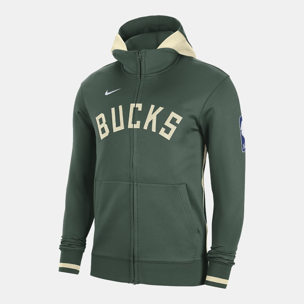 Nike Dri-FIT NBA Milwaukee Bucks Showtime Ανδρική Ζακέτα