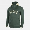 Nike Dri-FIT NBA Milwaukee Bucks Showtime Men's Full Zip Hoodie