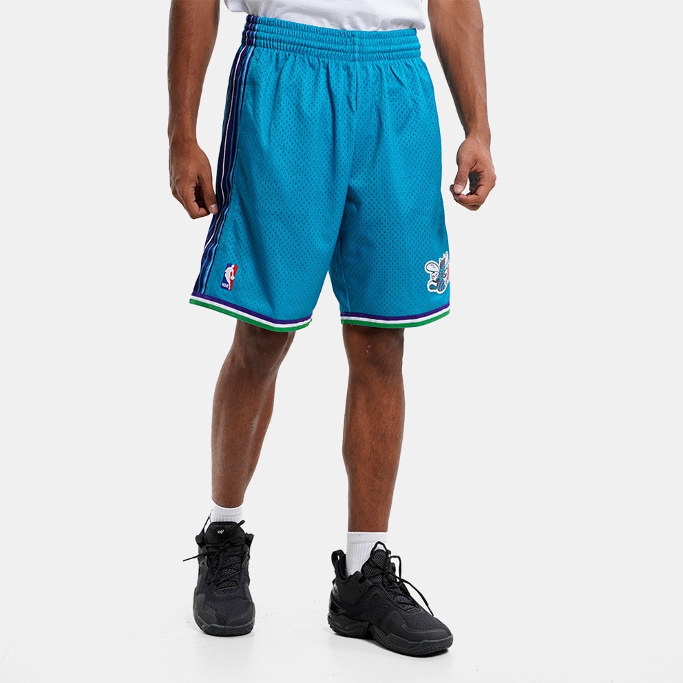 Mitchell & Ness Nba Swingman Charlotte Hornets 1999-00 Ανδρικό Σορτς για Μπάσκετ