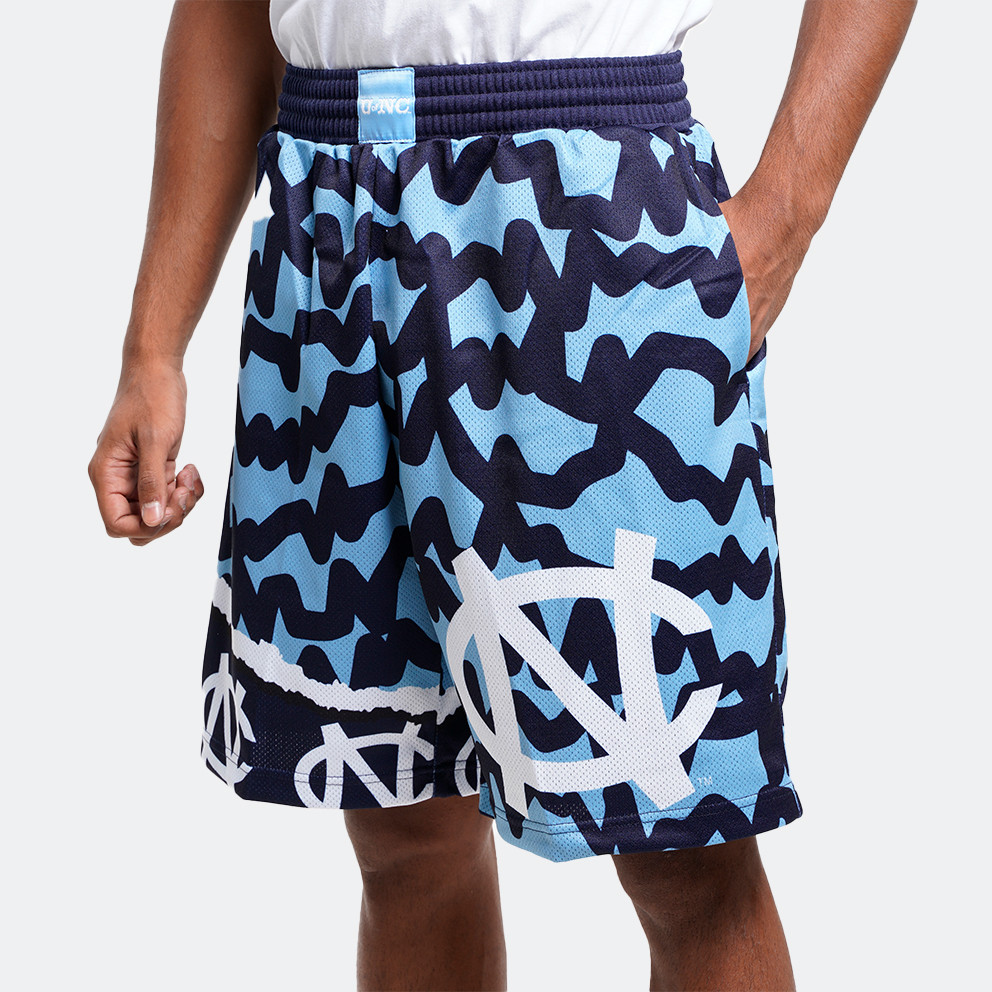 Mitchell & Ness Jumbotron 2.0 Sublimated North Carolina Tar Heels Men's Shorts