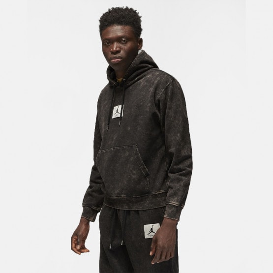 Jordan Essential Washed Fleece Ανδρική Μπλούζα με Κουκούλα