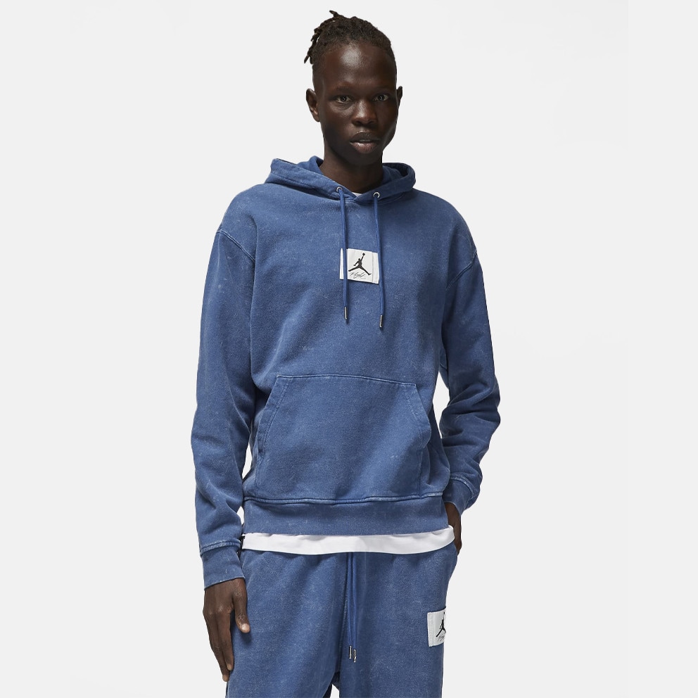 Jordan Essential Washed Fleece Ανδρική Μπλούζα με Κουκούλα