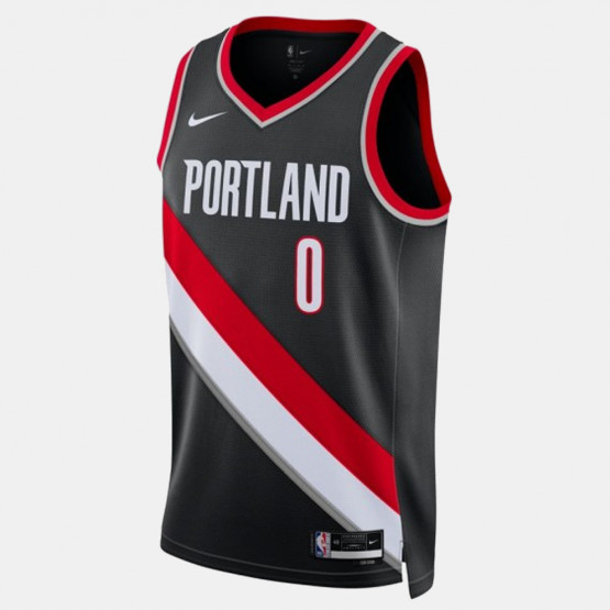 Nike Dri-FIT NBA Portland Trail Blazers Damian Lillard Icon Edition 2022/23 Ανδρική Μπασκετική Φανέλα