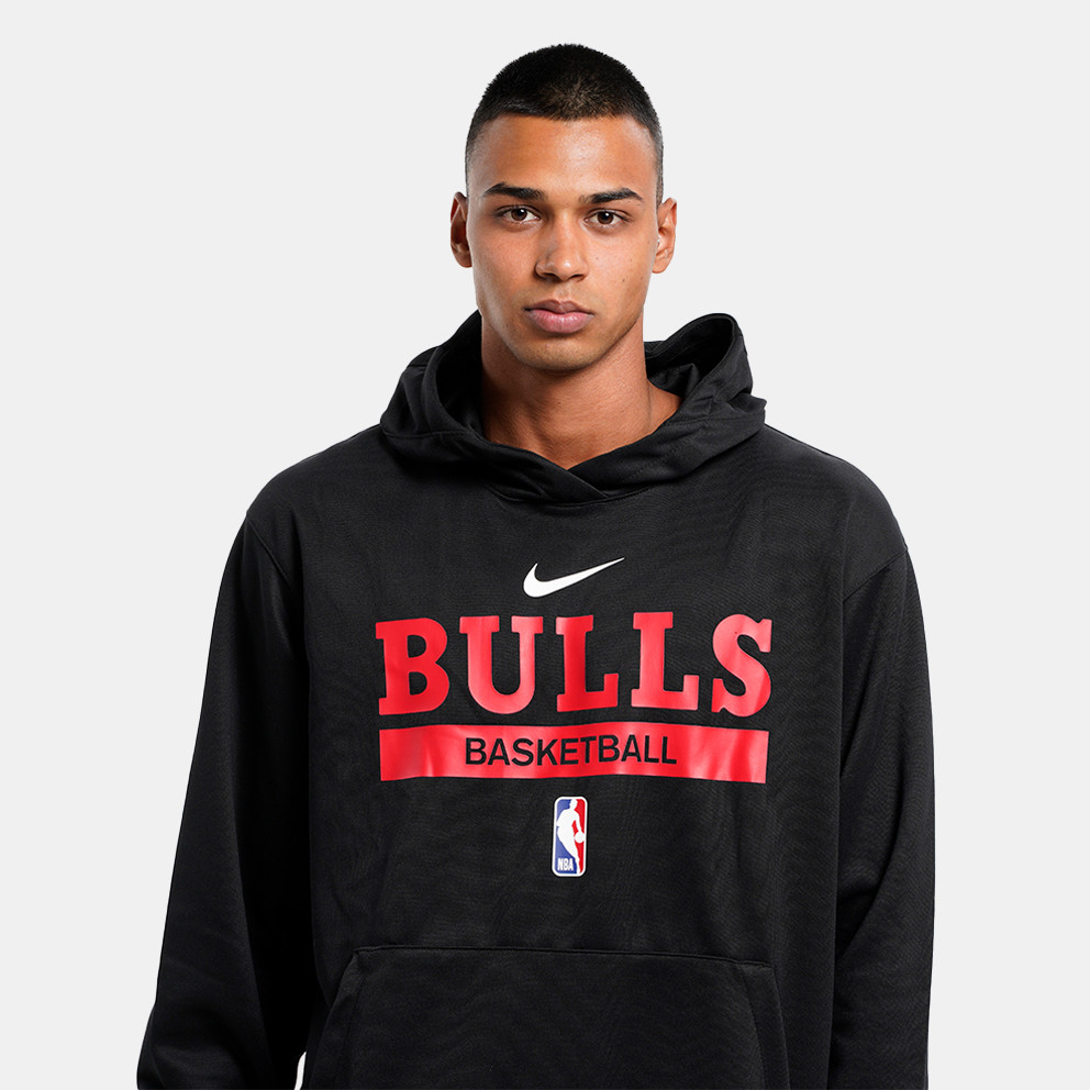 Nike Chicago Bulls Spotlight Ανδρική Μπλούζα με Κουκούλα