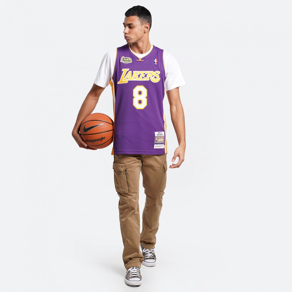 Mitchell & Ness Authentic Los Angeles Lakers Kobe Bryant Road Finals 2000-01 Jersey