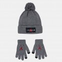 Jordan Jumpman Pom Παιδικό Σετ Σκούφου με Γάντια