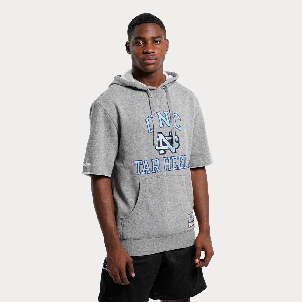 Mitchell & Ness ΝΒΑ North Carolina Tar Heels Ανδρικό T-Shirt με Κουκούλα