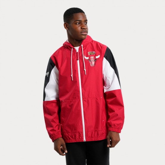 Mitchell & Ness NBAThrow It Back Chicago Bulls Men's Windbreaker