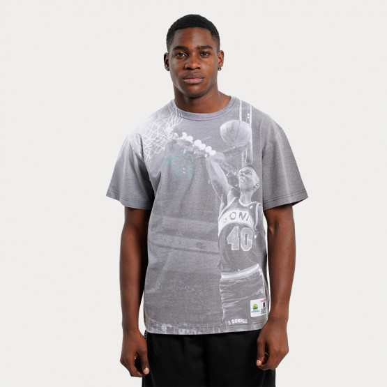 Mitchell & Ness NBA Above The Rim Sublimated Shawn Kemp Seattle Supersonics Men's T-Shirt