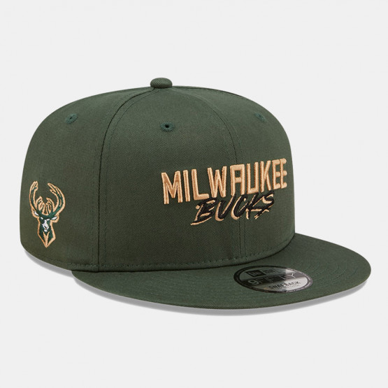 NEW ERA Script Team Milwaukee Bucks Ανδρικό Καπέλο