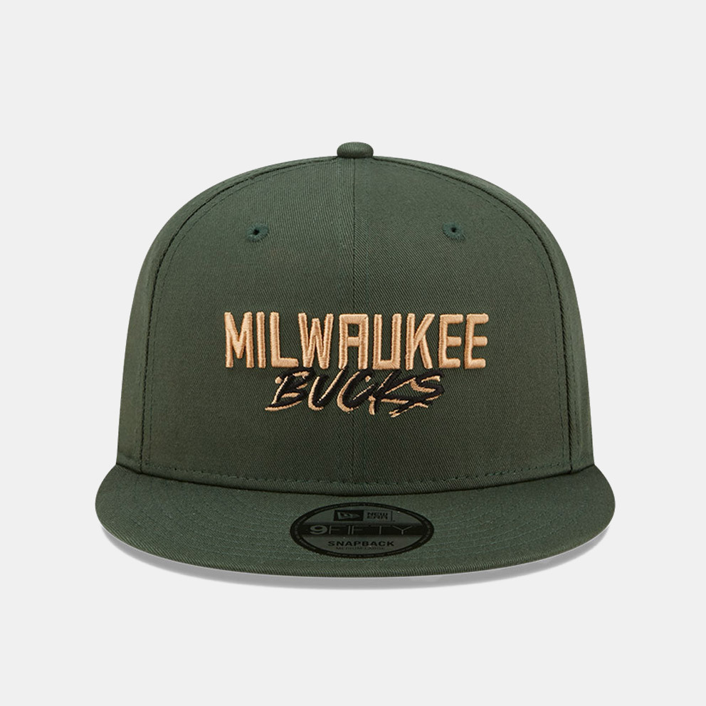NEW ERA Script Team Milwaukee Bucks Ανδρικό Καπέλο