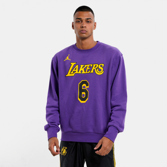 Nike Lakers NBA Lebron James Ανδρική Μπλούζα Φούτερ