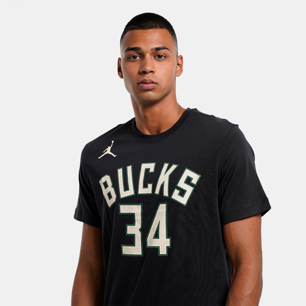 Jordan NBA Milwaukee Bucks Antetokounmpo Statement Edition Men's T-Shirt